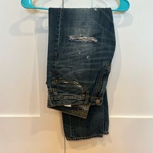 Vintage American Eagle California Casual Denim Slim Distressed Jeans